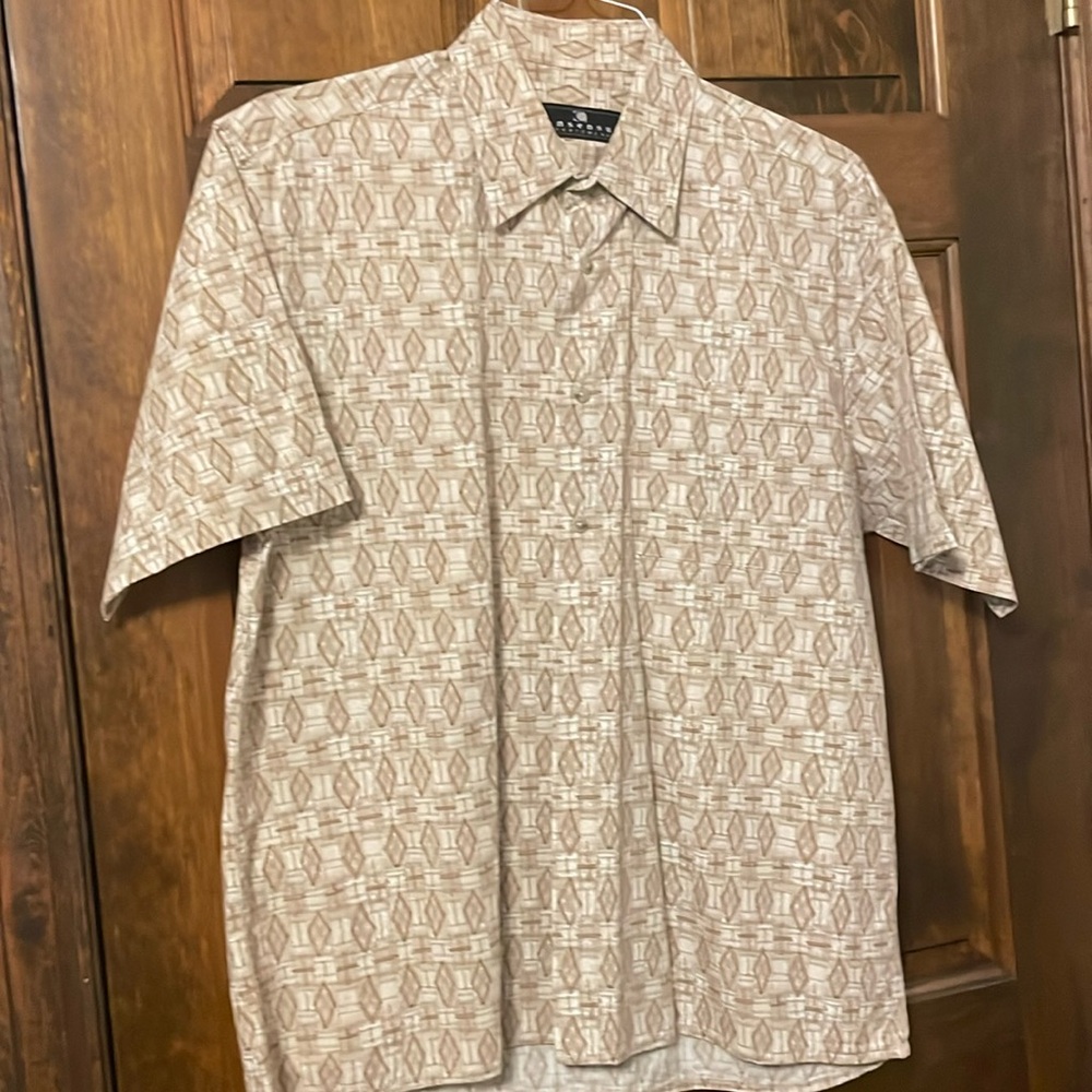 Consensus, sportswear men’s short sleeve dress shirt